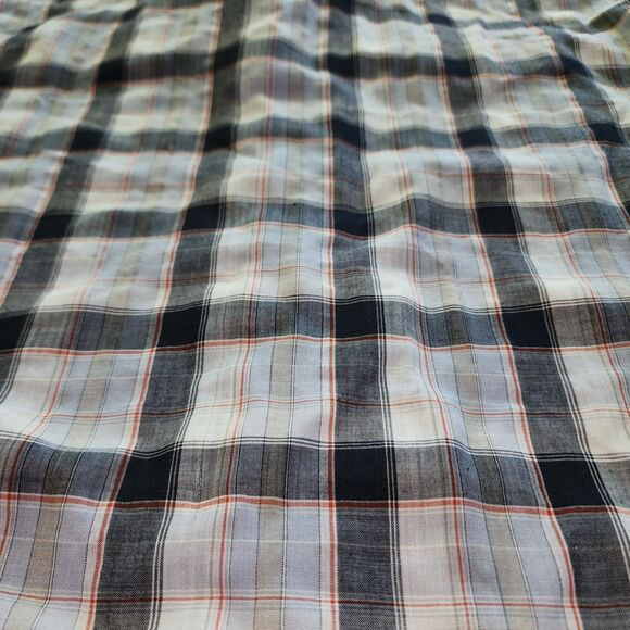 Vintage Sheplers Men's Plaid Button Down Western Shirt Sz L - Picture 6 of 10